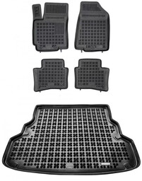 Zestaw dywaniki i mata gumowa do Kia Rio 2011-2017 - Sedan