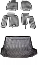 Zestaw dywaniki i mata plastikowa do Mazda CX-9 2007-2015