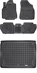 Zestaw dywaniki i mata gumowa do Citroen Berlingo II 2008-2018