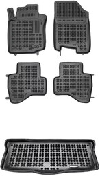 Zestaw dywaniki i mata gumowa do Peugeot 107 2005-2014
