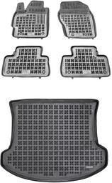 Zestaw dywaniki i mata gumowa do Mazda CX-7 2006-2012 - po liftingu