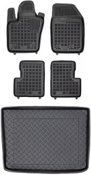 Zestaw dywaniki i mata plastikowa do Fiat 500X 2014-2023