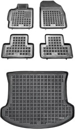 Zestaw dywaniki i mata gumowa do Mazda CX-7 2006-2012 - przed liftingiem