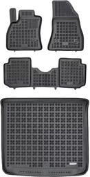 Zestaw dywaniki i mata gumowa do Fiat 500L Living 2013-2022