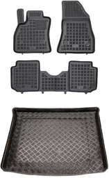 Zestaw dywaniki i mata plastikowa do Fiat 500L Living 2013-2022
