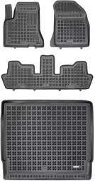 Zestaw dywaniki i mata gumowa do Citroen C4 Grand Picasso I 2006-2013