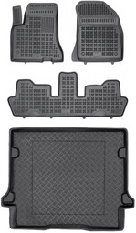 Zestaw dywaniki i mata plastikowa do Citroen C4 Grand Picasso I 2006-2013