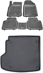 Zestaw dywaniki i mata plastikowa do Kia Ceed od 2018 - Kombi, Hybryda Plug-In (PHEV)
