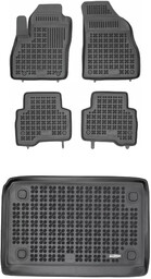 Zestaw dywaniki i mata gumowa do Fiat Fiorino III 2007-2020