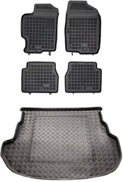 Zestaw dywaniki i mata plastikowa do Mazda 6 2002-2007 - Hatchback