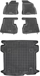 Zestaw dywaniki i mata gumowa do Fiat Doblo II 2010-2019