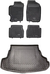 Zestaw dywaniki i mata plastikowa do Mazda 6 2007-2012 - Sedan