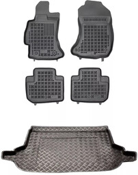 Zestaw dywaniki i mata plastikowa do Subaru Forester IV 2012-2018