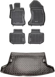 Zestaw dywaniki i mata plastikowa do Subaru XV I 2011-2018