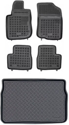 Zestaw dywaniki i mata plastikowa do Peugeot 208 2012-2019 - GTI