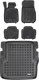 Zestaw dywaniki i mata gumowa do BMW Seria 4 F32 2013-2020