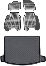 Zestaw dywaniki i mata plastikowa do Honda Civic 2011-2016 - Hatchback