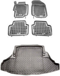 Zestaw dywaniki i mata plastikowa do Honda Accord 2002-2008 - Sedan