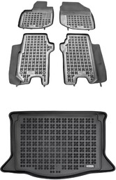 Zestaw dywaniki i mata gumowa do Honda Jazz III GE 2008-2015