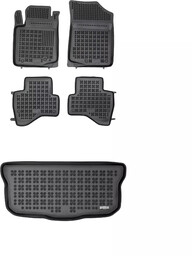 Zestaw dywaniki i mata gumowa do Toyota Aygo II 2014-2021