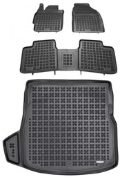 Zestaw dywaniki i mata gumowa do Toyota Corolla XI E160 2012-2018