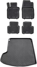 Zestaw dywaniki i mata plastikowa do Mazda 3 od 2019 - Sedan