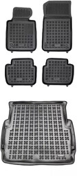 Zestaw dywaniki i mata gumowa do BMW Seria 3 1998-2005 - Sedan