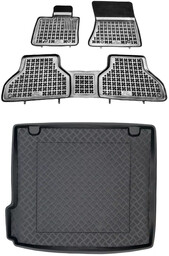 Zestaw dywaniki i mata plastikowa do BMW X6 E71 2008-2014