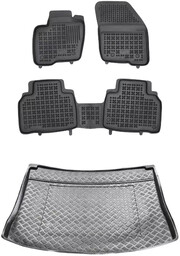 Zestaw dywaniki i mata plastikowa do Ford Edge II 2016-2020