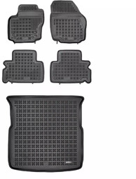 Zestaw dywaniki i mata gumowa do Ford S-MAX 2006-2014 - 5 osobowy