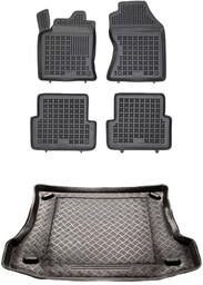 Zestaw dywaniki i mata plastikowa do Ford Focus 1998-2004 - Sedan