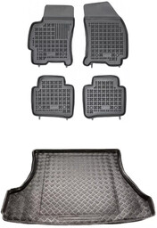 Zestaw dywaniki i mata plastikowa do Ford Mondeo 2000-2007 - Hatchback, Sedan