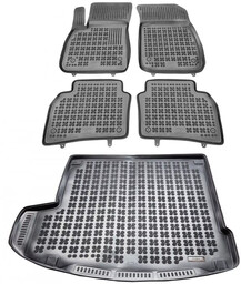 Zestaw dywaniki i mata gumowa do Opel Insignia 2017-2022 - przed liftingiem, Tourer