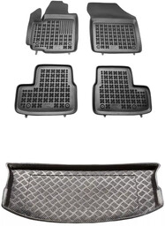 Zestaw dywaniki i mata plastikowa do Opel Agila II B 2008-2014