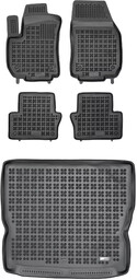 Zestaw dywaniki i mata gumowa do Opel Zafira 2005-2014 - nie pasuje do wersji niemieckiej