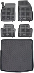 Zestaw dywaniki i mata plastikowa do Opel Insignia 2008-2017 - Kombi