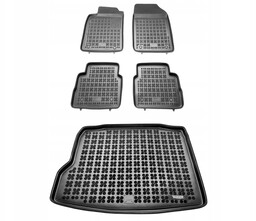 Zestaw dywaniki i mata gumowa do Opel Vectra 2002-2008 - Sedan