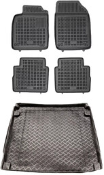 Zestaw dywaniki i mata plastikowa do Opel Vectra 2002-2008 - Kombi, Caravan