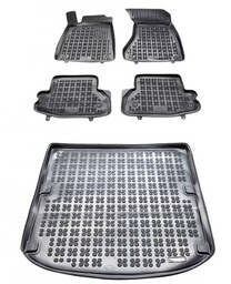 Zestaw dywaniki i mata gumowa do Audi A5 od 2016 - Coupe