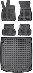 Zestaw dywaniki i mata gumowa do Audi A6 2011-2018 - Kombi