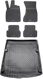 Zestaw dywaniki i mata plastikowa do Audi A6 2011-2018 - Sedan