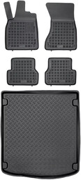 Zestaw dywaniki i mata plastikowa do Audi A6 2011-2018 - Kombi