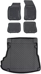 Zestaw dywaniki i mata plastikowa do Audi A4 1994-2001 - Sedan