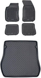 Zestaw dywaniki i mata plastikowa do Audi A4 1994-2001 - Kombi
