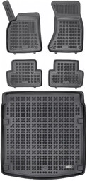 Zestaw dywaniki i mata gumowa do Audi A4 2007-2015 - Sedan