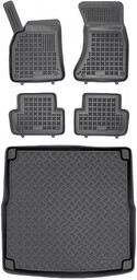 Zestaw dywaniki i mata plastikowa do Audi A4 2007-2015 - Kombi