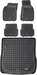 Zestaw dywaniki i mata gumowa do Audi A6 2004-2011 - Kombi, Allroad Quattro