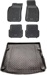 Zestaw dywaniki i mata plastikowa do Audi A6 2004-2011 - Sedan, przed liftingiem