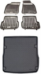 Zestaw dywaniki i mata plastikowa do Audi A6 2004-2011 - Kombi, po liftingu