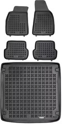Zestaw dywaniki i mata gumowa do Audi A4 2000-2006 - Kombi